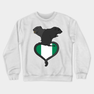 Gerbil Nigeria (dark) Crewneck Sweatshirt